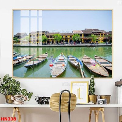 File gốc File tranh phố cổ hà nội xưa HN338 cho in ấn và thiết kế