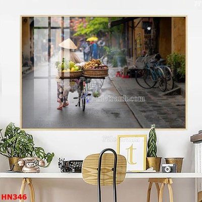 Tải file gốc File tranh phố cổ hà nội xưa HN346 (bản PSD) chỉnh sửa được