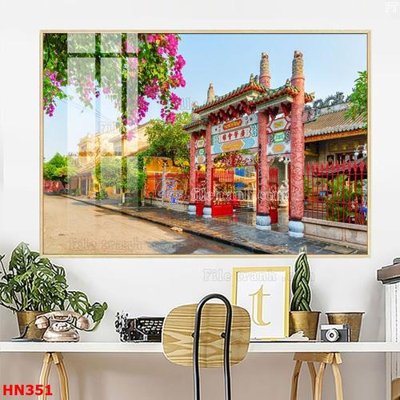 File tranh File tranh phố cổ hà nội xưa HN351 (gốc) chủ đề động vật