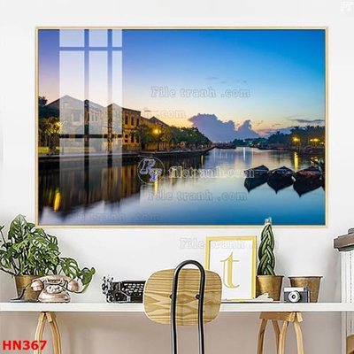 File gốc File tranh phố cổ hà nội xưa HN367 (ảnh chi tiết) để in trần
