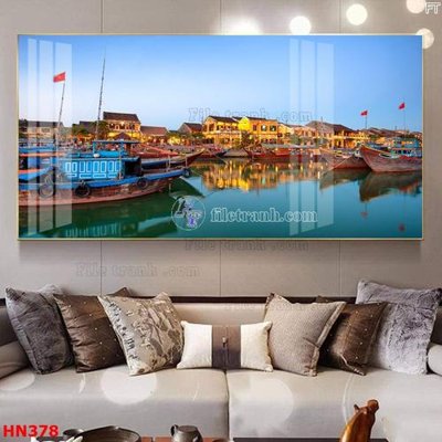 Tải file File tranh phố cổ hà nội xưa HN378 (gốc) chủ đề tâm linh