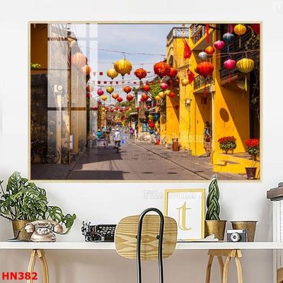 Tải file File tranh phố cổ hà nội xưa HN382 (gốc) làm file quảng cáo
