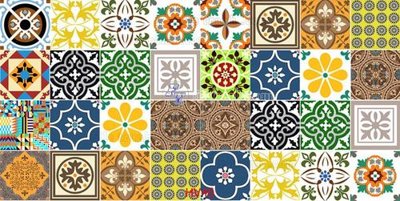 File gốc File hoa văn gạch bông HV40 (ảnh chi tiết) để in ấn