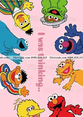 File ảnh gốc Hinh Anh Dong Vat Hoat Hinh Sesame Street 500 không vỡ nét