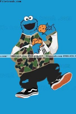 File ảnh Hinh Anh Dong Vat Hoat Hinh Sesame Street 504 (gốc) in quảng cáo ngoài trời