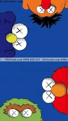 File gốc in mica Hinh Anh Dong Vat Hoat Hinh Sesame Street 509 chất lượng