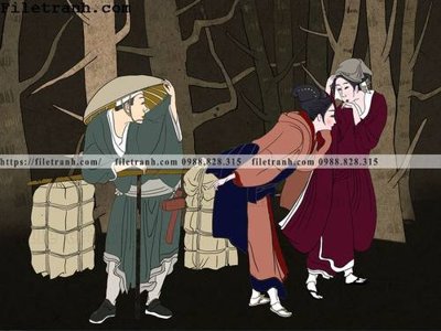 File tranh gốc Hinh minh hoa co gai Nhat 183 (sắc nét từng chi tiết)