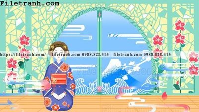 Tệp tin gốc Hinh minh hoa co gai Nhat 188 (chất lượng cao) Hinh minh hoa co gai Nhat 188