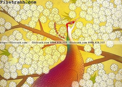 File tranh Hinh minh hoa co gai Nhat 193 (ảnh gốc) in trần xuyên sáng