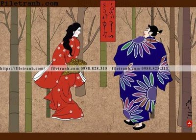 Download file gốc Hinh minh hoa co gai Nhat 201 (in mica) logo