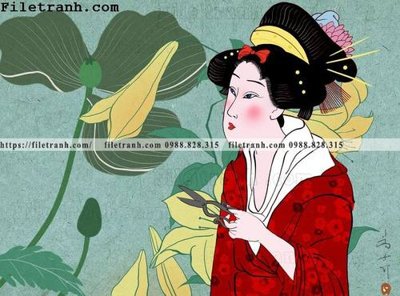 Tải file Hinh minh hoa co gai Nhat 203 (ảnh gốc) file TIFF