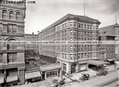 File tranh gốc Hotel Gayoso_ 1910 (bản đẹp) độc quyền