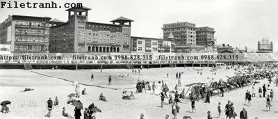 File tranh Hotel Poinsettia_ 1915 (gốc) chủ đề thành phố