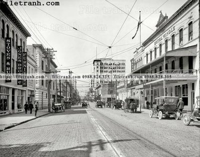 File in trần Hotel Windle_ 1910 (bản gốc 3D) sống động
