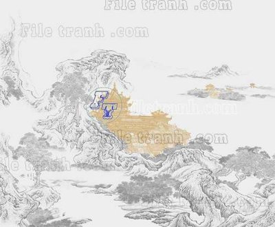 Tải file gốc File tranh gốc tranh tường bích họa idochine trung quốc IDT118 (in khổ lớn) quảng cáo