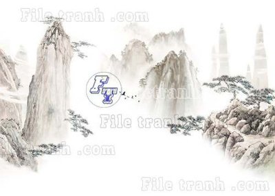 File ảnh File tranh gốc tranh tường bích họa idochine trung quốc IDT13 (gốc) in quảng cáo ngoài trời