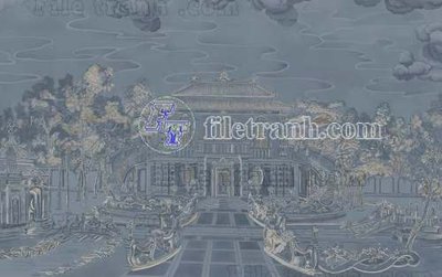 Tải file PSD File tranh gốc tranh tường bích họa idochine trung quốc IDT167 (nguyên layer) để in