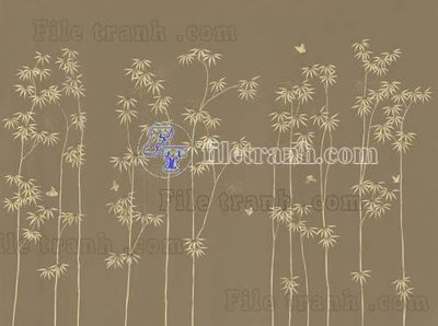 File gốc File tranh gốc tranh tường bích họa idochine trung quốc IDT168 (cho in UV) siêu nét