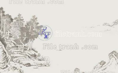 Download file gốc File tranh gốc tranh tường bích họa idochine trung quốc IDT189 (in mica) trang trí