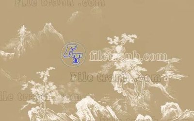 Hình ảnh gốc File tranh gốc tranh tường bích họa idochine trung quốc IDT202 (để in khổ lớn)