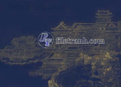 Tải file gốc File tranh gốc tranh tường bích họa idochine trung quốc IDT226 (bản PSD) đầy đủ layer