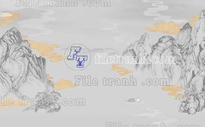 File gốc File tranh gốc tranh tường bích họa idochine trung quốc IDT240 (phong cách) châu Âu