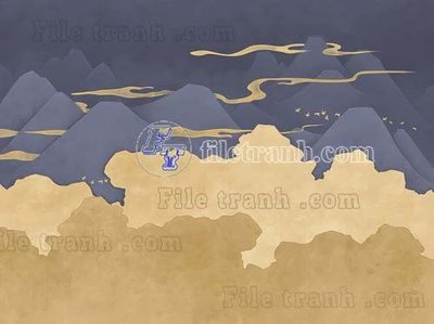 File PSD File tranh gốc tranh tường bích họa idochine trung quốc IDT269 (gốc) nhiều lớp (multi-layer)