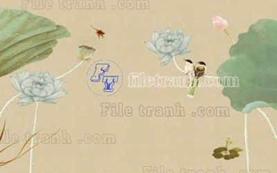 Tải file gốc File tranh gốc tranh tường bích họa idochine trung quốc IDT361 (bản PSD) gốc