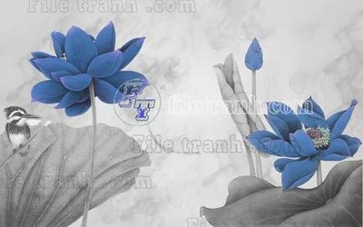 File PSD File tranh gốc tranh tường bích họa idochine trung quốc IDT403 (gốc) cho in quảng cáo