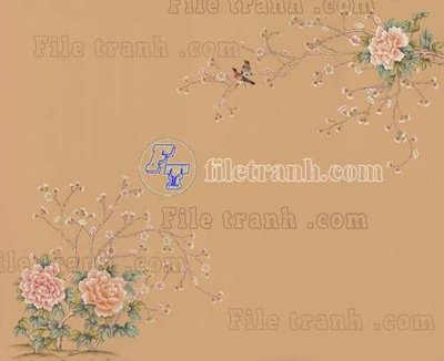 Tải file File tranh gốc tranh tường bích họa idochine trung quốc IDT483 (gốc) in trên mọi chất liệu