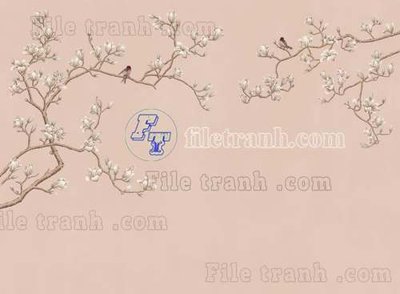 Tải về hình ảnh gốc File tranh gốc tranh tường bích họa idochine trung quốc IDT489 sắc nét