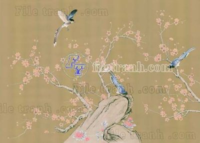 Download file File tranh gốc tranh tường bích họa idochine trung quốc IDT495 (chất lượng in ấn)