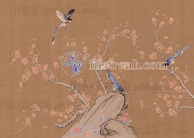 File tranh File tranh gốc tranh tường bích họa idochine trung quốc IDT497 (ảnh gốc) in trần xuyên sáng