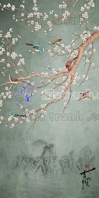 File tranh File tranh gốc tranh tường bích họa idochine trung quốc IDT512 (ảnh gốc) độ nét vượt trội