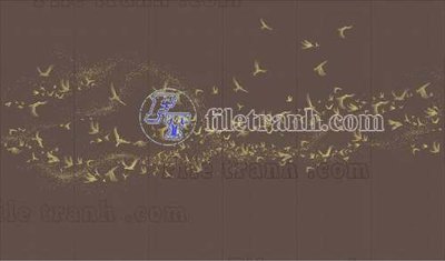 File in mica File tranh gốc tranh tường bích họa idochine trung quốc IDT524 (bản gốc) siêu trong