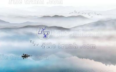 Chi tiết file gốc File tranh gốc tranh tường bích họa idochine trung quốc IDT588 (cho in tráng gương)