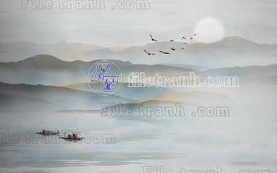 File ảnh File tranh gốc tranh tường bích họa idochine trung quốc IDT591 (gốc) in quảng cáo ngoài trời