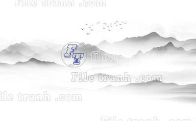 File ảnh File tranh gốc tranh tường bích họa idochine trung quốc IDT603 (gốc) in decal dán tường