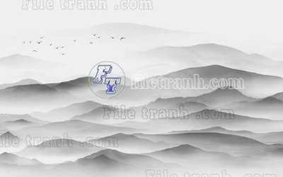 File in trần File tranh gốc tranh tường bích họa idochine trung quốc IDT620 (bản gốc) hoa văn