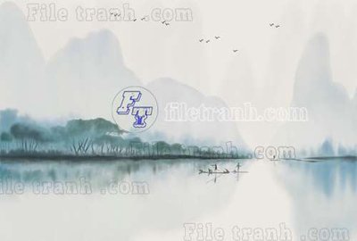 File gốc File tranh gốc tranh tường bích họa idochine trung quốc IDT644 (chuẩn CMYK) cho nhà in