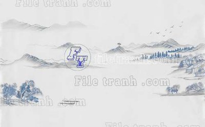 File tranh gốc PSD File tranh gốc tranh tường bích họa idochine trung quốc IDT689 còn nguyên layer