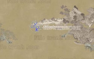 File gốc File tranh gốc tranh tường bích họa idochine trung quốc IDT695 (in mica) làm quà tặng