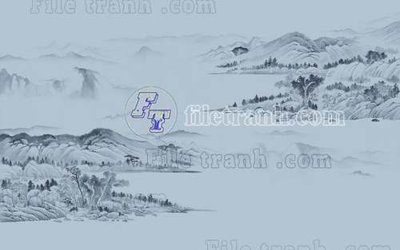 File gốc File tranh gốc tranh tường bích họa idochine trung quốc IDT708 (in 3D) cho trang trí