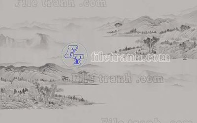 File ảnh File tranh gốc tranh tường bích họa idochine trung quốc IDT711 (gốc) dùng in Pano