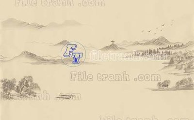 File gốc File tranh gốc tranh tường bích họa idochine trung quốc IDT713 (phong cách) châu Âu