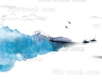 File PSD File tranh gốc tranh tường bích họa idochine trung quốc IDT730 (bản gốc) dễ dàng edit