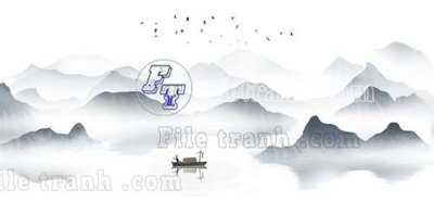 Chi tiết file gốc File tranh gốc tranh tường bích họa idochine trung quốc IDT742 (cho in tráng gương)