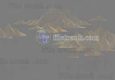 File PSD File tranh gốc tranh tường bích họa idochine trung quốc IDT83 (bản gốc) độ phân giải cao