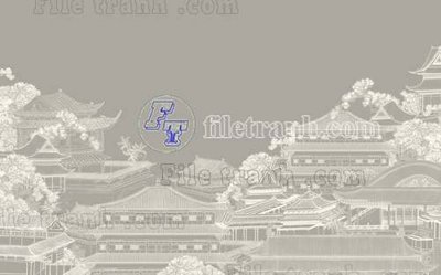 Tải file File tranh gốc tranh tường bích họa idochine trung quốc IDT94 (gốc) in nhanh