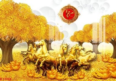 Ảnh gốc file in lụa File gốc in tranh tổng hợp K1008 chi tiết